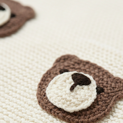Hand-Knit 5-Piece Baby Welcome Gift Set